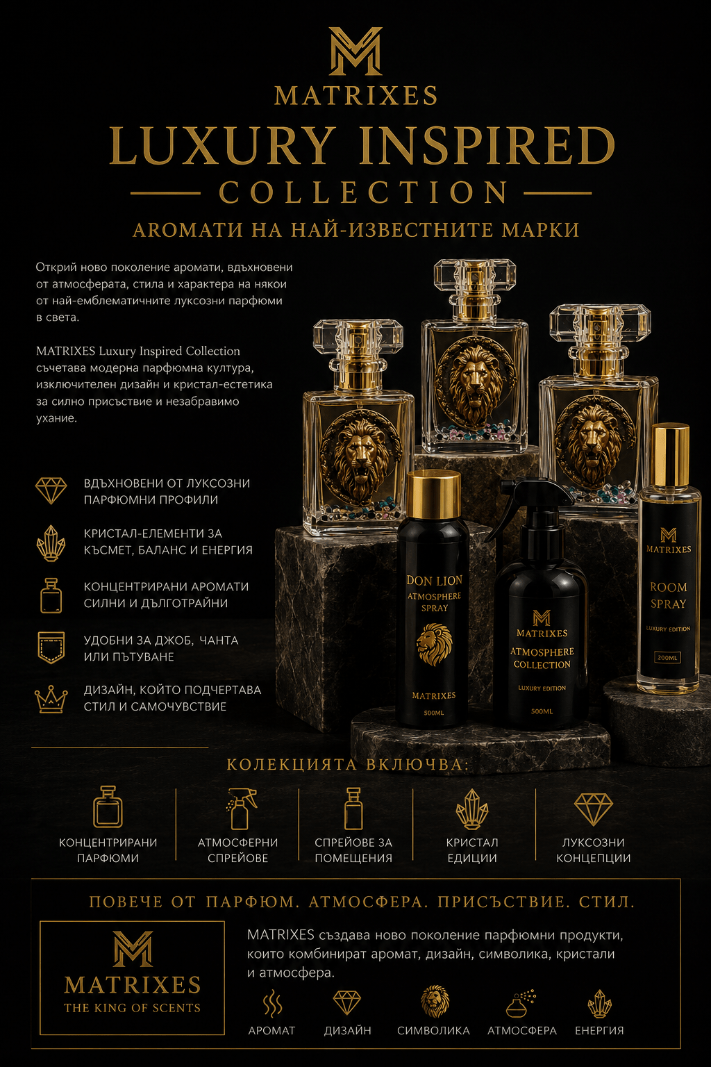 Inspired By Legends Collection - Matrixes