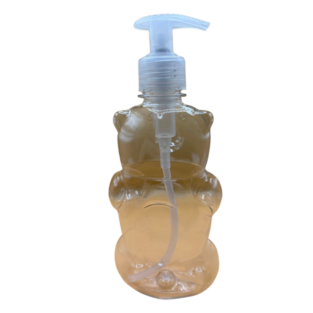 Bear Bottle 350ml – Reusable Soap Dispenser with Pump – 100% Recyclable PET