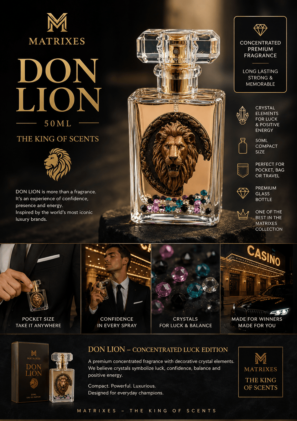 DON LION – 50ml Concentrated Luck Edition - Matrixes