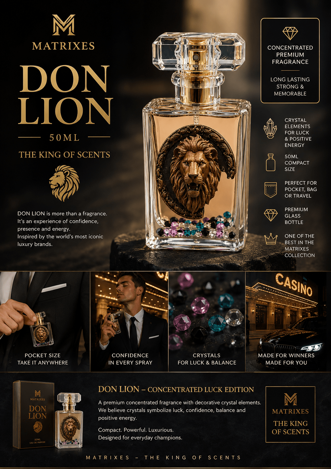 DON LION – 50ml Concentrated Luck Edition - Matrixes