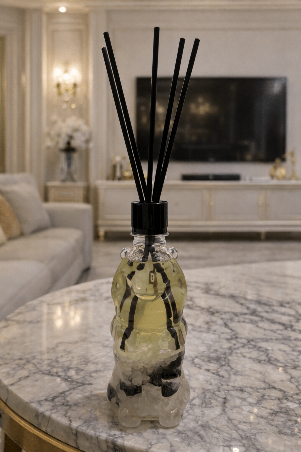 Glow Lion Diffuser – Lucky Energy Crystal Edition - Matrixes