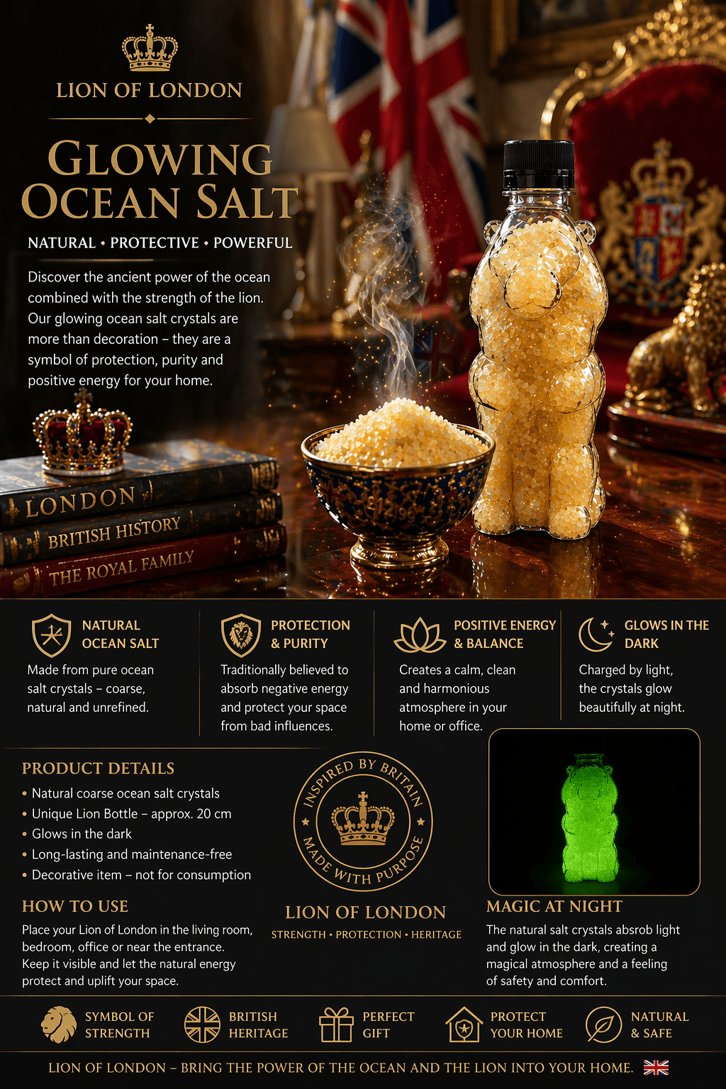 Magic Glow Ocean Salt – Scented & Glowing | Lion of London - Matrixes