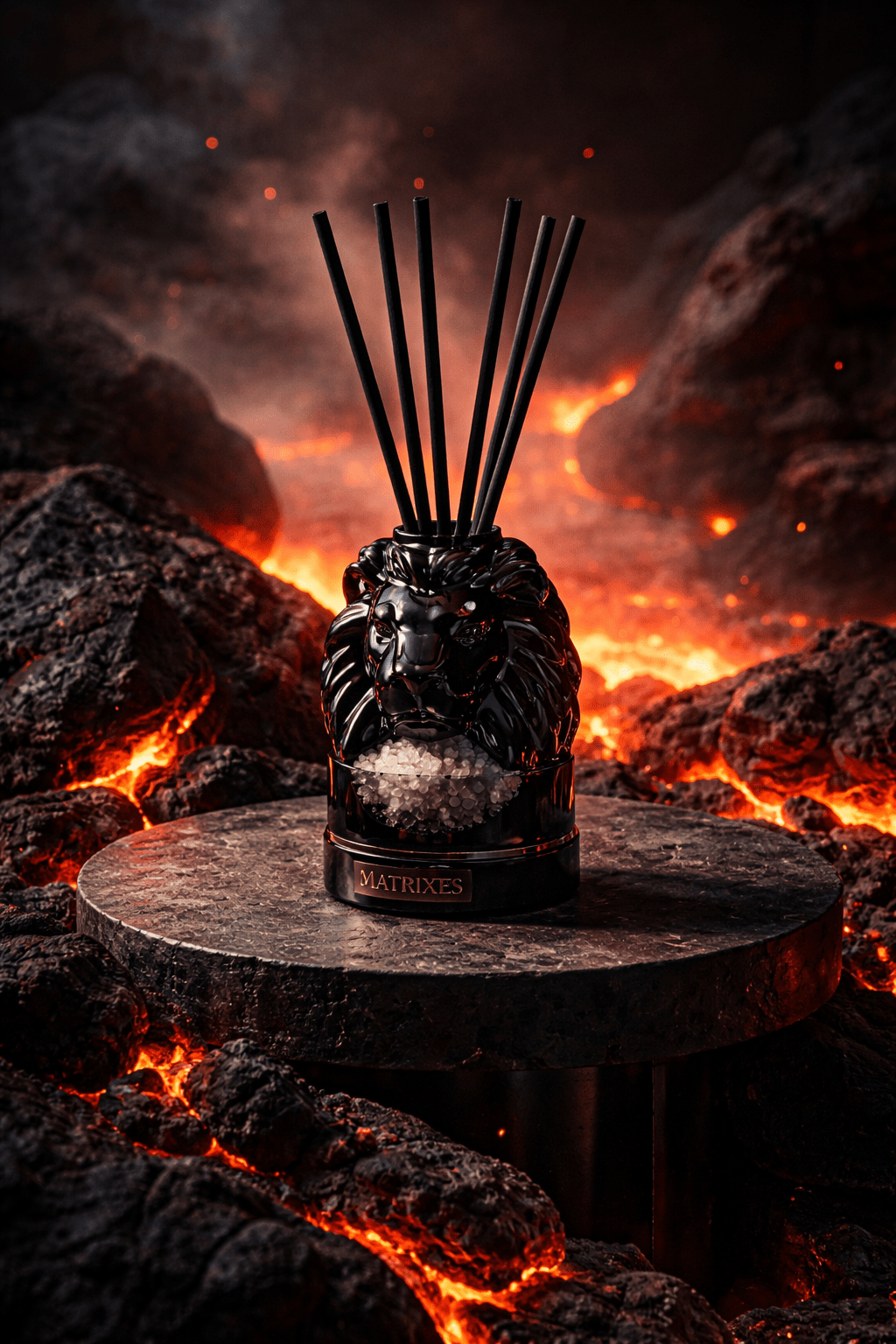 MATRIXES Lion Aroma Diffuser – Black Edition - Matrixes