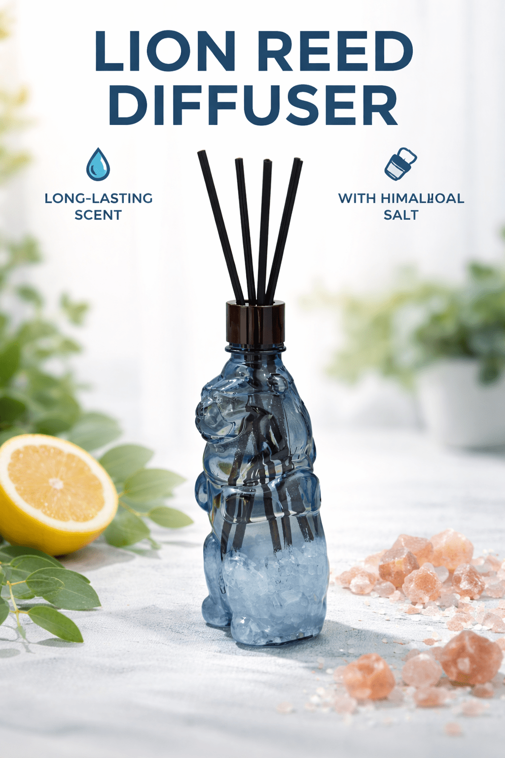 MATRIXES Lion Aroma Diffuser – Blue Edition - Matrixes